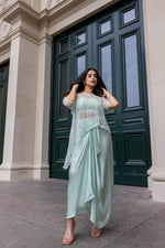 Load image into Gallery viewer, Drapes by HLS - Asymetrical Skirt Set
