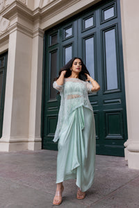 Drapes by HLS - Asymetrical Skirt Set