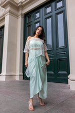 Load image into Gallery viewer, Drapes by HLS - Asymetrical Skirt Set

