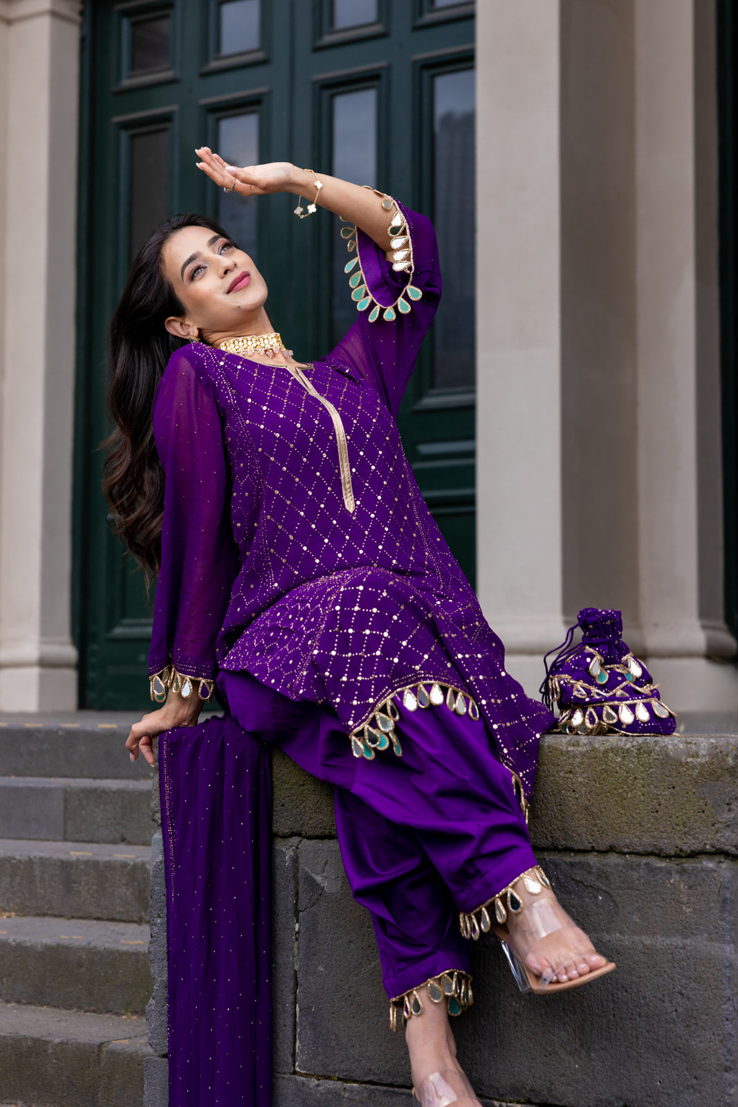 Azal Kamdani suit