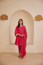 Load image into Gallery viewer, Hot Pink Kamdani suit
