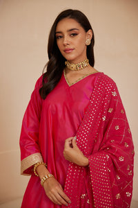 Hot Pink Kamdani suit