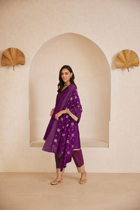 Purple Kamdani Suit