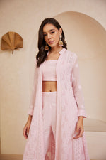 Load image into Gallery viewer, Chikankari Jacket Set
