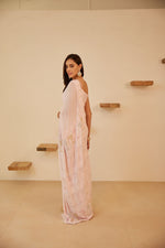 Load image into Gallery viewer, Chikankari &amp; Crystals Embellished Saree
