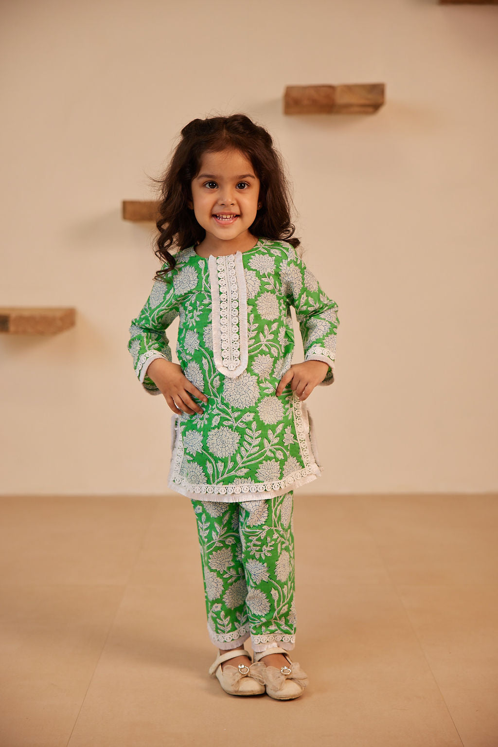 Girls Kurta Set - Matching Family Sets