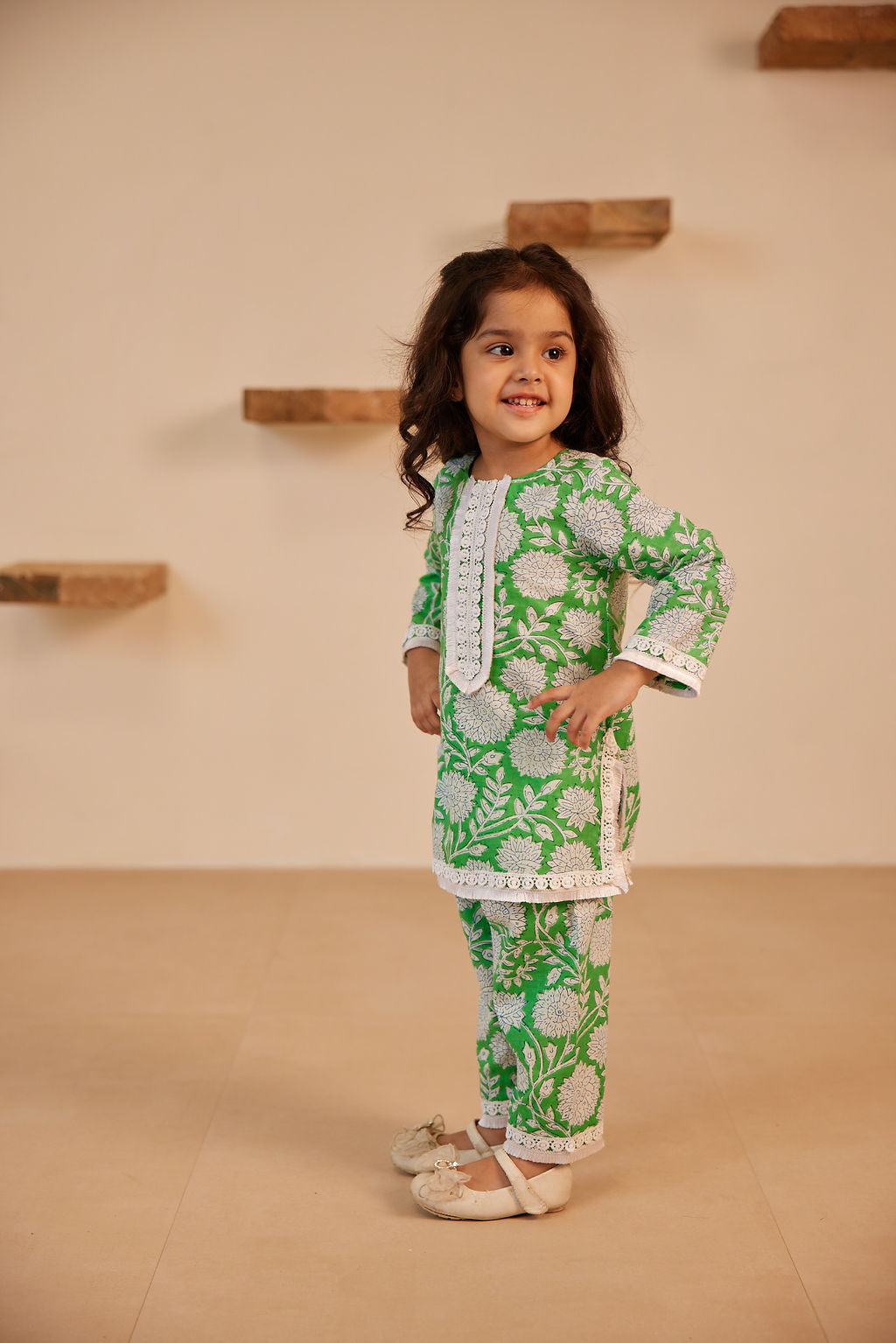 Girls Kurta Set - Matching Family Sets
