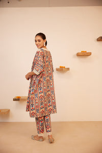 Ikat Oversize Kurta Set -  Part of Matching Family Sets