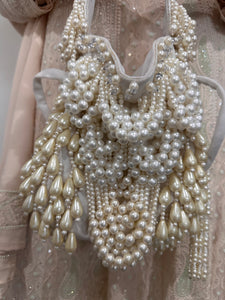 Handcrafted Pearl Potli Bag