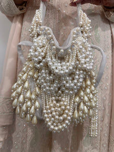Handcrafted Pearl Potli Bag