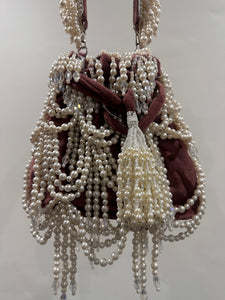 Handcrafted Pearl Potli Bag