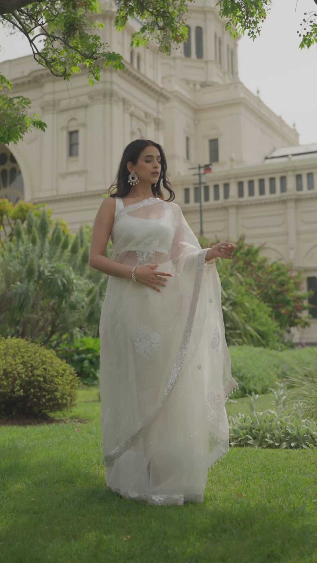 Mint Chikankari Lehenga Set