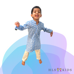 Load image into Gallery viewer, Hand-blockprint Camel Kurta Set
