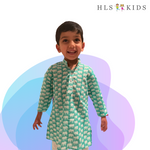 Load image into Gallery viewer, Hand-blockprint Elephant Kurta Set
